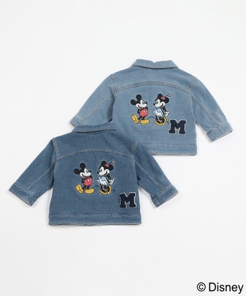 petit main（プティマイン）の「【Disney】デニムジャケット（デニムジャケット・キッズ・ネイビー/ブルー・80ｃｍ/70cm）」の4枚目の写真