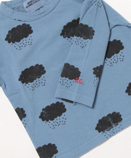 BOBO CHOSES(ボボショーズ)の「Cloud allover long sleeve T-shirt(Tシャツ/カットソー・キッズ・ブルー・6-12MONTH/12-18MONTH/2-3YEAR/18-24MONTH)」の8枚目の写真