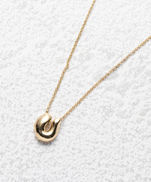 OPAQUE.CLIP(オペークドットクリップ)の「◆変形馬蹄ネックレス(ネックレス・レディース・ゴールド/シルバー・00)」の1枚目の写真