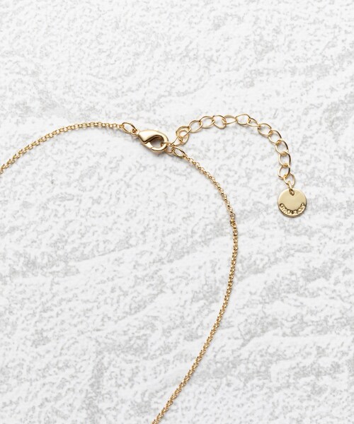 OPAQUE.CLIP(オペークドットクリップ)の「◆変形馬蹄ネックレス(ネックレス・レディース・ゴールド/シルバー・00)」の4枚目の写真