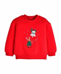 moimoln | 【X’mas】トナカイモチーフ起毛スウェット(スウェット)