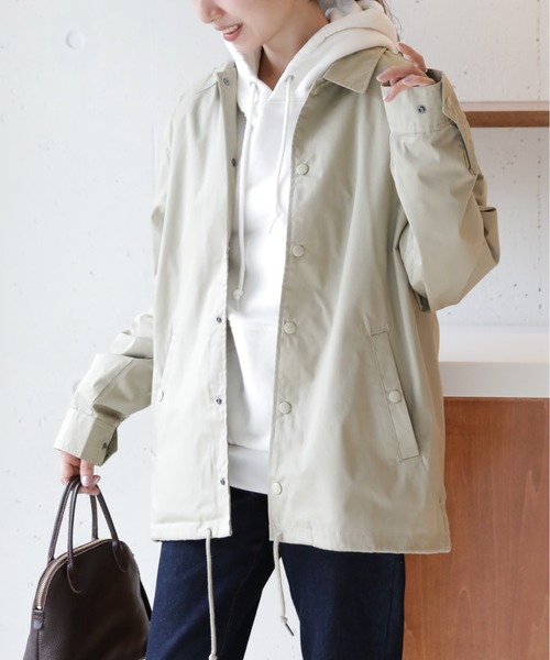 United Athle(ユナイテッドアスレ)の「【United Athle】T/C coach jacket / コーチ ジャケット 裏地付 7448(ブルゾン・メンズ・オリーブ/ブラック/ネイビー/ベージュ・XL/S/L/M)」の9枚目の写真