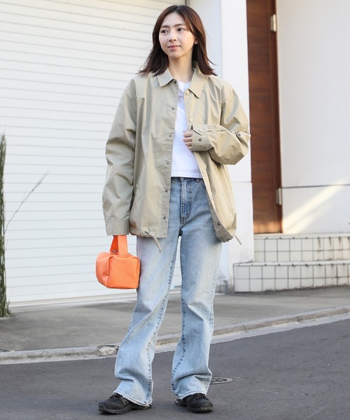 United Athle(ユナイテッドアスレ)の「【United Athle】T/C coach jacket / コーチ ジャケット 裏地付 7448(ブルゾン・メンズ・オリーブ/ブラック/ネイビー/ベージュ・XL/S/L/M)」の18枚目の写真