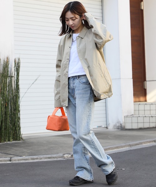 United Athle(ユナイテッドアスレ)の「【United Athle】T/C coach jacket / コーチ ジャケット 裏地付 7448(ブルゾン・メンズ・オリーブ/ブラック/ネイビー/ベージュ・XL/S/L/M)」の7枚目の写真