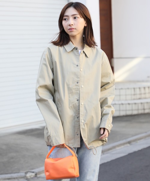 United Athle(ユナイテッドアスレ)の「【United Athle】T/C coach jacket / コーチ ジャケット 裏地付 7448(ブルゾン・メンズ・オリーブ/ブラック/ネイビー/ベージュ・XL/S/L/M)」の15枚目の写真