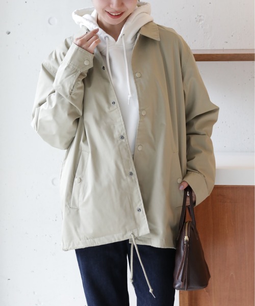 United Athle(ユナイテッドアスレ)の「【United Athle】T/C coach jacket / コーチ ジャケット 裏地付 7448(ブルゾン・メンズ・オリーブ/ブラック/ネイビー/ベージュ・XL/S/L/M)」の8枚目の写真