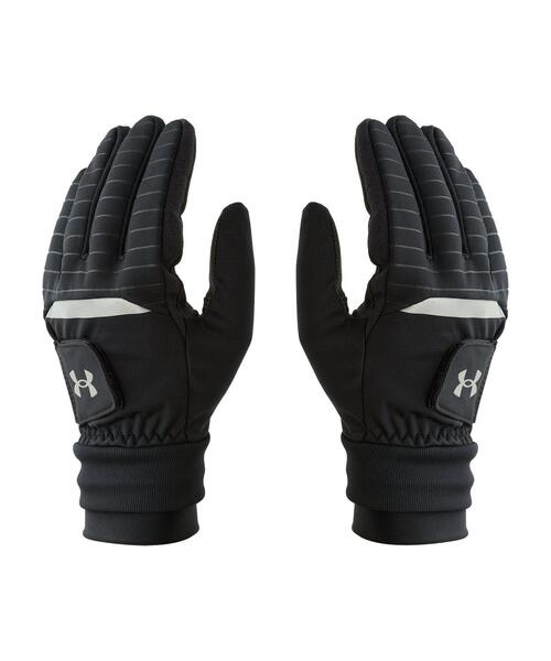 UNDER ARMOUR(アンダーアーマー)の「UAコールドギアインフラレッド グローブ(ゴルフ/メンズ)(手袋・メンズ・ブラック・L/XL/S/M)」の1枚目の写真