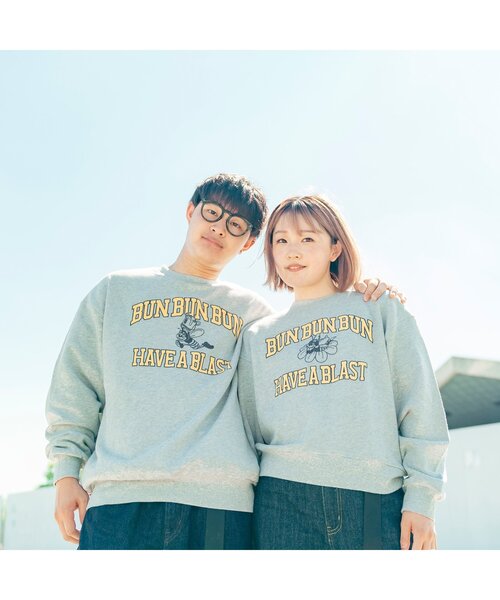 BREEZE（ブリーズ）の「【ファミリーリンク】WEB限定 ゆずみつといっしょトレーナー（ママ）（スウェット・レディース・グリーン/グレー/パープル・MEDIUM/SMALL）」の6枚目の写真