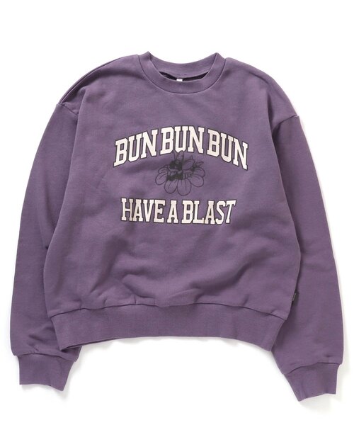 BREEZE（ブリーズ）の「【ファミリーリンク】WEB限定 ゆずみつといっしょトレーナー（ママ）（スウェット・レディース・グリーン/グレー/パープル・MEDIUM/SMALL）」の22枚目の写真