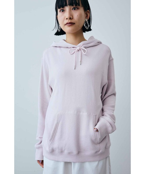 MEDE19F（メデジュウキュウ）の「ＭＥＤＥ１９Ｆ　やわらかコットンスウェットパーカー（パーカー・レディース・ライトピンク/ライトグリーン・LARGE/MEDIUM/X-LARGE/XX-LARGE）」の2枚目の写真