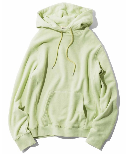 MEDE19F（メデジュウキュウ）の「ＭＥＤＥ１９Ｆ　やわらかコットンスウェットパーカー（パーカー・レディース・ライトピンク/ライトグリーン・LARGE/MEDIUM/X-LARGE/XX-LARGE）」の16枚目の写真