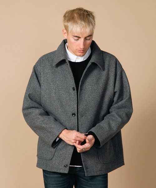 BLUE STANDARD/ブルースタンダード】 TRメルトン ウールライク