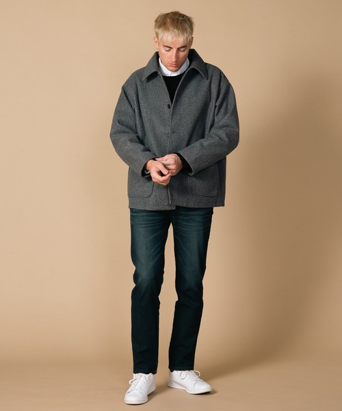 BLUE STANDARD/ブルースタンダード】 TRメルトン ウールライク