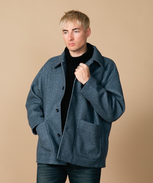 BLUE STANDARD/ブルースタンダード】 TRメルトン ウールライク