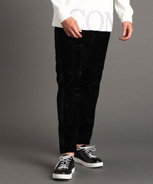 【23年モデル EC限定再販売】３Dフェイクレザーパテッドライダースパンツ