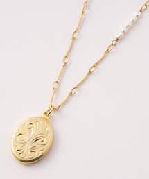 collex | 【Ljud/ユード】プレスチェーン淡水パール コインネックレス(ネックレス)