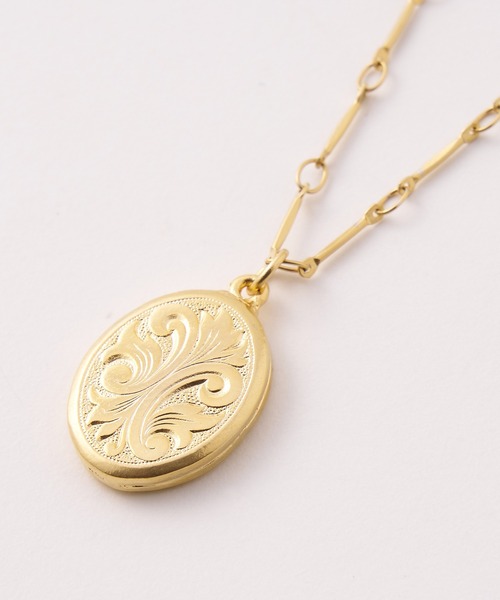 collex（コレックス）の「【Ljud/ユード】プレスチェーン淡水パール コインネックレス（ネックレス・レディース・ゴールド/シルバー・フリー）」の5枚目の写真