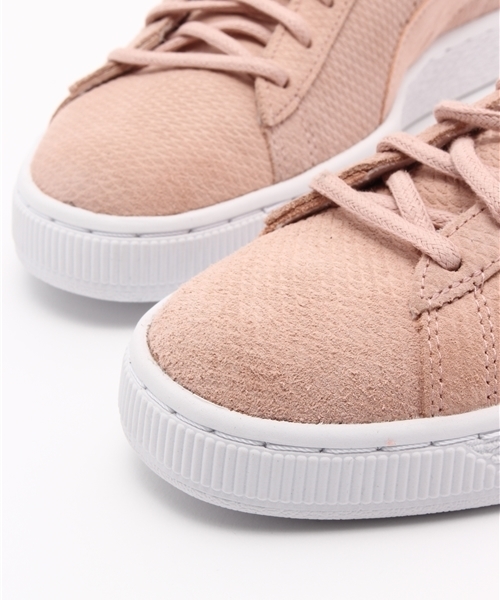 PUMA(プーマ)の「スウェードクラシック ロウ WINTERIZED WNS (WOMEN)(スニーカー・レディース・グレー/ピンク/ブラック・25.0cm/23.0cm/24.0cm/22.5cm/25.5cm/24.5cm/23.5cm)」の4枚目の写真