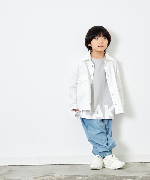 MAKE YOUR DAY（メイクユアデイ）の「ナイロンジョガーパンツ■80～140cm（その他パンツ・キッズ・ブルー/ブラック/ベージュ・140/100/130/120/80/110/90）」の12枚目の写真