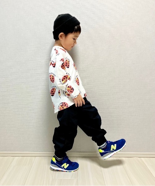 MAKE YOUR DAY（メイクユアデイ）の「ナイロンジョガーパンツ■80～140cm（その他パンツ・キッズ・ブルー/ブラック/ベージュ・140/100/130/120/80/110/90）」の6枚目の写真