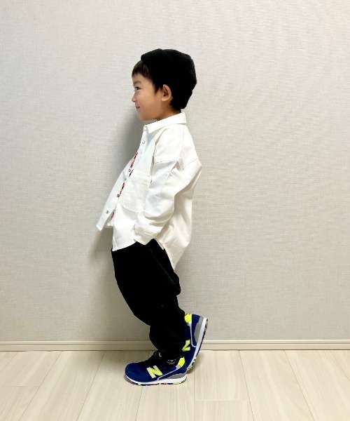 MAKE YOUR DAY（メイクユアデイ）の「ナイロンジョガーパンツ■80～140cm（その他パンツ・キッズ・ブルー/ブラック/ベージュ・140/100/130/120/80/110/90）」の7枚目の写真