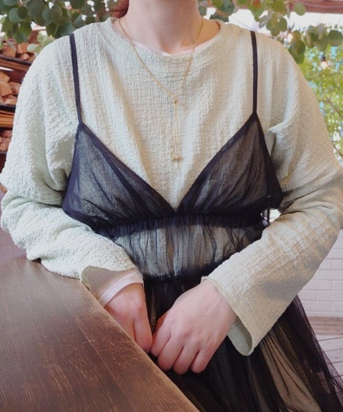 PARKS TOKYO SELECT(パークストウキョウセレクト)の「金属アレルギー対応 サージカルステンレス/316L スライド式Y字チェーン ループタイネックレス(ネックレス・レディース・シルバー/ゴールド・FREE)」の9枚目の写真