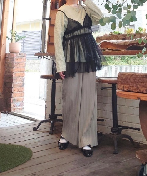 PARKS TOKYO SELECT(パークストウキョウセレクト)の「金属アレルギー対応 サージカルステンレス/316L スライド式Y字チェーン ループタイネックレス(ネックレス・レディース・シルバー/ゴールド・FREE)」の11枚目の写真