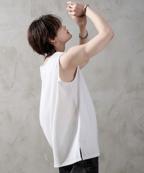 OAF TANK DOCKING TEE レイヤード タンクトップ トップス ADRER（アドラー）の「cool comfortable layered tank top