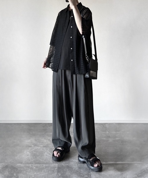 cool comfortable layered tank top / クールコンフォータブル