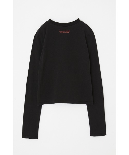 LAGUA GEM（ラグアジェム）の「NEON プリントロングTシャツ（Tシャツ/カットソー・レディース・ブラック/ホワイト/ブルー・FREE）」の14枚目の写真