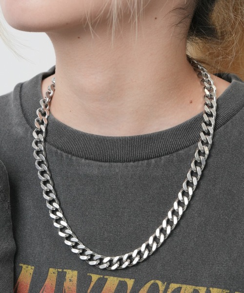 WEGO（ウィゴー）の「WEGO/ステンレスヘビーチェーンネックレス（ネックレス・メンズ・その他2/その他1・FREE）」の3枚目の写真