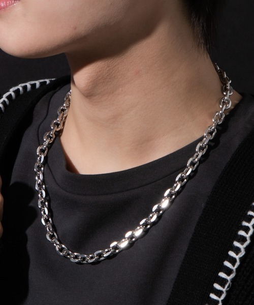 WEGO（ウィゴー）の「WEGO/ステンレスヘビーチェーンネックレス（ネックレス・メンズ・その他2/その他1・FREE）」の11枚目の写真