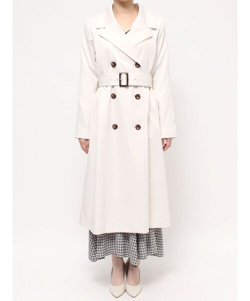 【セール】カラーシンプルトレンチコート（トレンチコート）｜RESEXXY（リゼクシー）