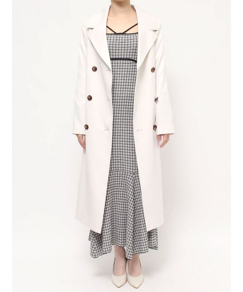 【セール】カラーシンプルトレンチコート（トレンチコート）｜RESEXXY（リゼクシー）