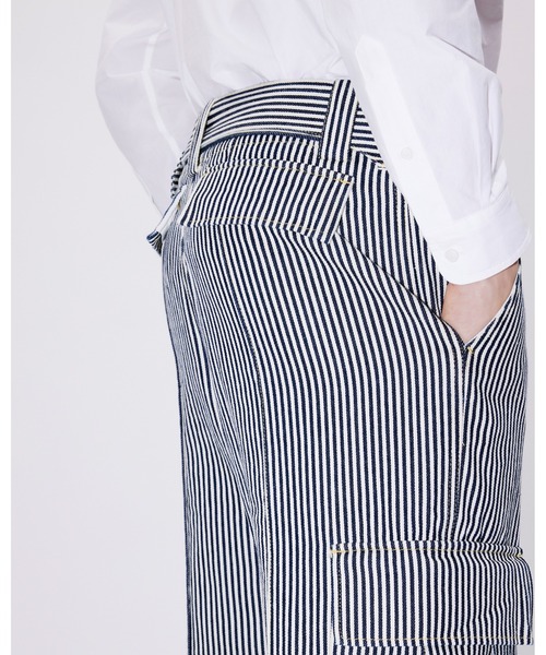 KENZO（ケンゾー）の「ストライプ ストレートカット カーゴ ジーンズ