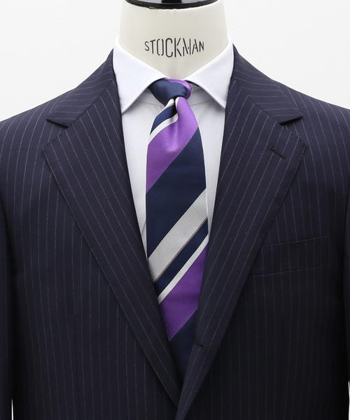 FRANCO BASSI(フランコバッシ)の「【FRANCO BASSI / フランコ バッシ】STRIPE TIE(ネクタイ)」 WEAR