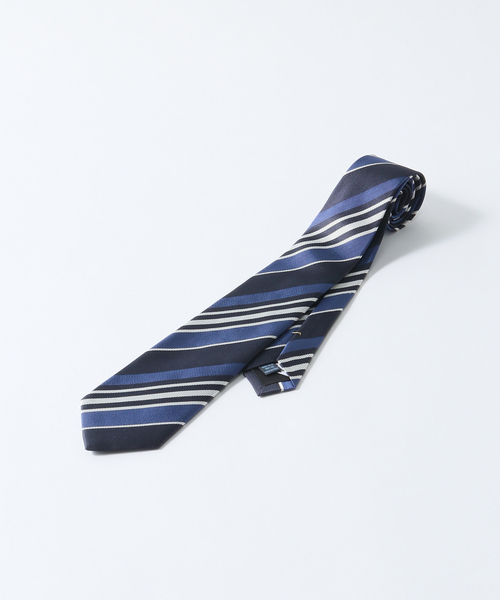 FRANCO BASSI（フランコバッシ）の「【FRANCO BASSI / フランコ バッシ】STRIPE TIE（ネクタイ・メンズ・ウッド/パープル/ブラウン系その他/ダークブルー/ボルドー/ブラウン/ネイビー/イエロー/ホワイト系その他・FREE）」の14枚目の写真