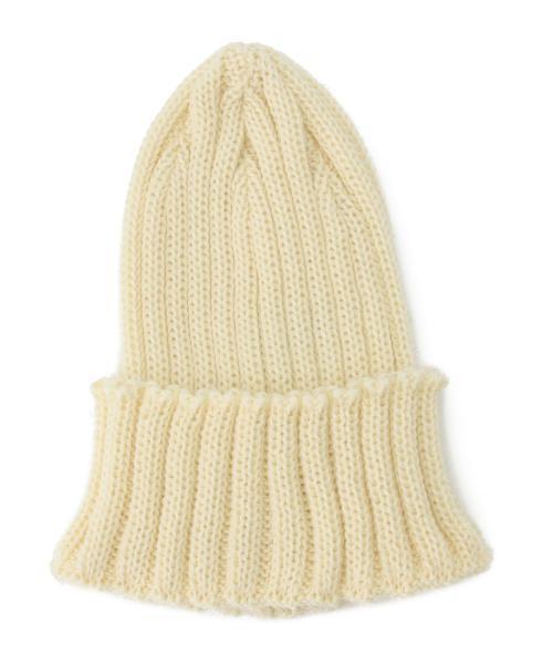 BEAMS BOY(ビームスボーイ)の「LEUCHTFEUER / WOOL WATCH CAP(ニットキャップ/ビーニー・レディース・ナチュラル/グレー/ブラック/ネイビー・ONE SIZE)」の9枚目の写真