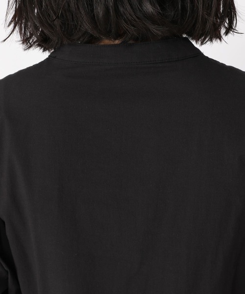 studio CLIP（スタディオクリップ）の「【みんなのリクエストブラウス】柔らか華やぎブラウス（ビジネスシャツ・レディース・オフホワイト/ブルー/ブラック・FREE）」の20枚目の写真