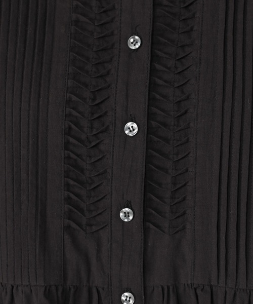 studio CLIP（スタディオクリップ）の「【みんなのリクエストブラウス】柔らか華やぎブラウス（ビジネスシャツ・レディース・オフホワイト/ブルー/ブラック・FREE）」の21枚目の写真