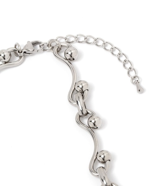 LEPSIM（レプシィム）の「ステンレスショートネックレス　993887（ネックレス・レディース・シルバー/シルバー系その他/シルバー系その他2・ONE SIZE）」の8枚目の写真