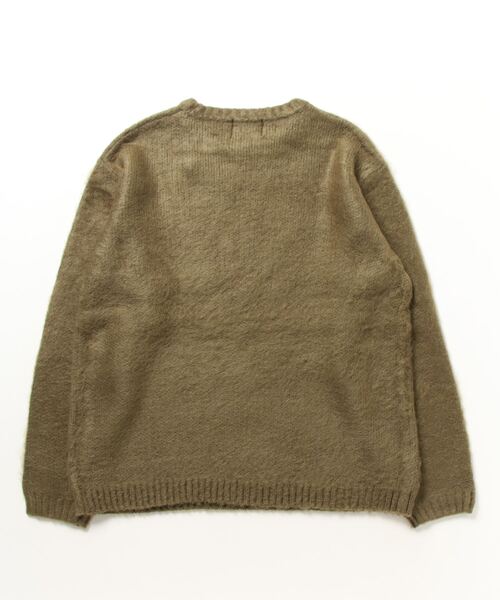 HOUSTON(ヒューストン)の「HOUSTON / ヒューストン / MOHAIR TOUCH SWEATER / 22138(ニット/セーター・レディース・オリーブ/マスタード/パープル/ミント/ブラック/ブラウン・XX-LARGE)」の8枚目の写真