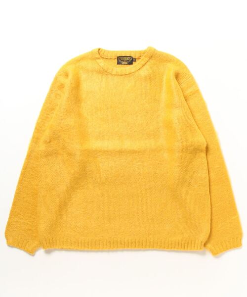 HOUSTON(ヒューストン)の「HOUSTON / ヒューストン / MOHAIR TOUCH SWEATER / 22138(ニット/セーター・レディース・オリーブ/マスタード/パープル/ミント/ブラック/ブラウン・XX-LARGE)」の6枚目の写真