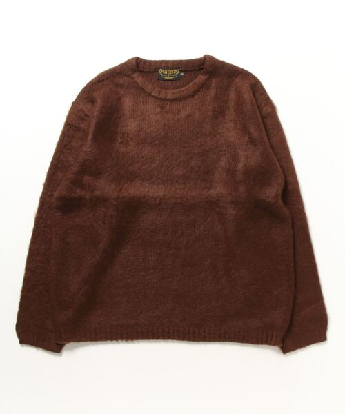 HOUSTON(ヒューストン)の「HOUSTON / ヒューストン / MOHAIR TOUCH SWEATER / 22138(ニット/セーター・レディース・オリーブ/マスタード/パープル/ミント/ブラック/ブラウン・XX-LARGE)」の12枚目の写真