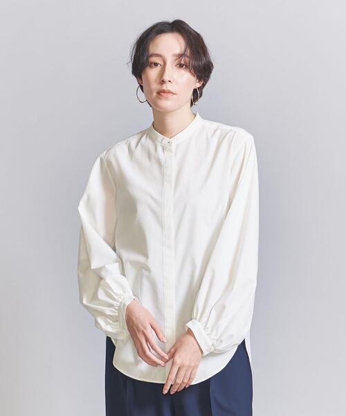 【新品未使用】BEAUTY&YOUTHブロード ボリュームスリーブ ブラウス BEAUTY&YOUTH UNITED ARROWS（ビューティーアンドユース