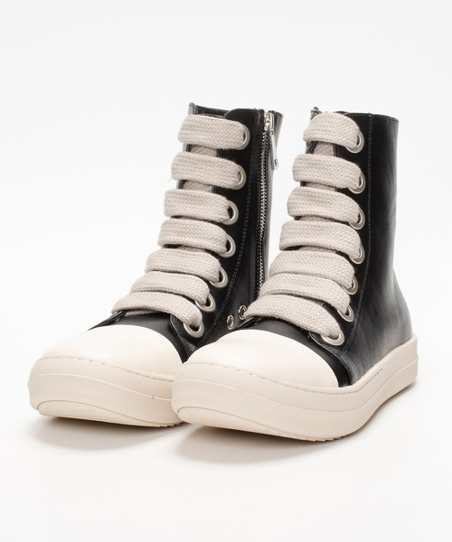 SVEC（シュベック）の「ファットシューレース ハイカットスニーカー（スニーカー・メンズ・ブラック/レッド・35/36/37/38/39/40/41/43/44/46/42/45）」の14枚目の写真