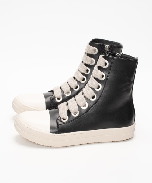 SVEC（シュベック）の「ファットシューレース ハイカットスニーカー（スニーカー・メンズ・ブラック/レッド・35/36/37/38/39/40/41/43/44/46/42/45）」の16枚目の写真