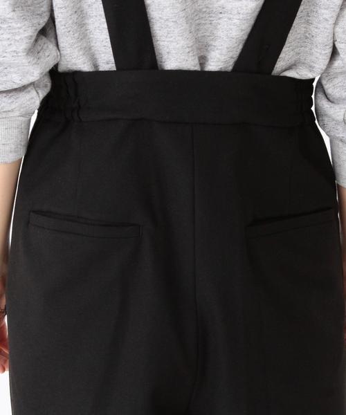 Another Edition（アナザーエディション）の「フリルポケットサロペット(ブラック)/aeＦC　ﾌﾘﾙPOC ｻﾛﾍﾟｯﾄ（サロペット/オーバーオール・レディース・ブラック・ﾌﾘ-）」の2枚目の写真