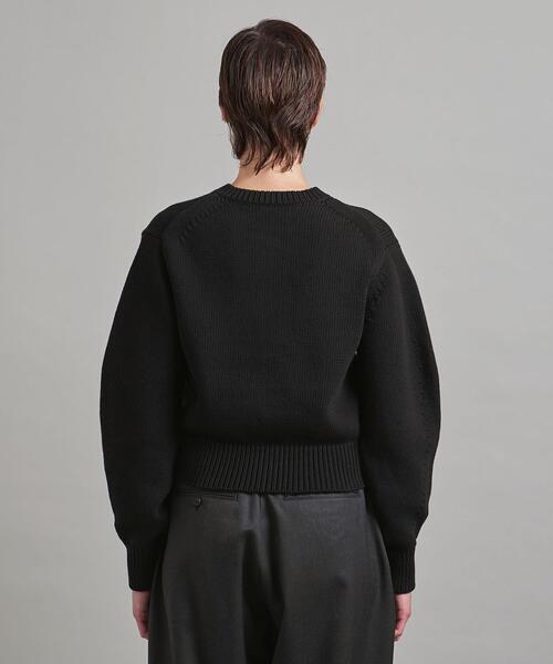 LOEFF＞コットンナイロン リリヤン カーディガン