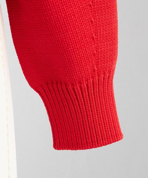 LOEFF＞コットンナイロン リリヤン カーディガン